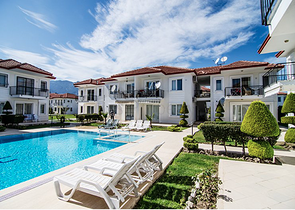 Квартира 2+1 с мебелью в Чамьюва Кемере 450 м до моря