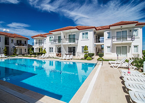 Квартира 2+1 с мебелью в Чамьюва Кемере 450 м до моря