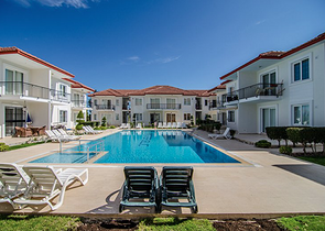 Квартира 2+1 с мебелью в Чамьюва Кемере 450 м до моря