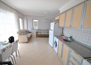 Квартира 2+1 с мебелью в Чамьюва Кемере 450 м до моря