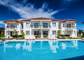 Квартира 2+1 с мебелью в Чамьюва Кемере 450 м до моря