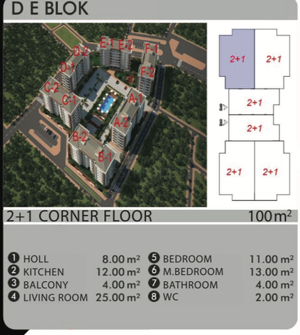 Инвестиционный проект с беспроцентной рассрочкой в Кепезе Анталья