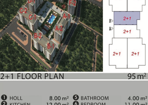 Инвестиционный проект с беспроцентной рассрочкой в Кепезе Анталья