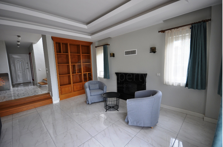 Вилла 4+1 с собственным бассейном, садом в Текирова Кемере 600 м до моря