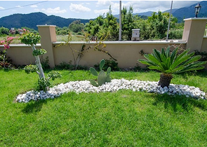 Вилла 4+1 с собственным бассейном, садом в Текирова Кемере 600 м до моря