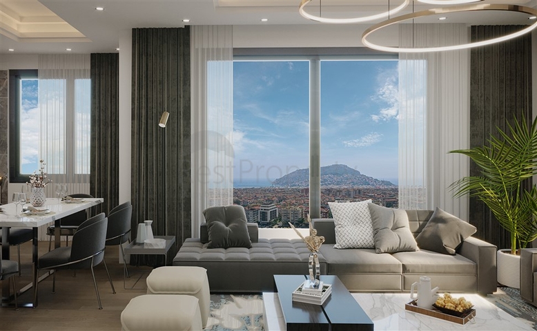 Двухуровневые квартиры в новом комплексе