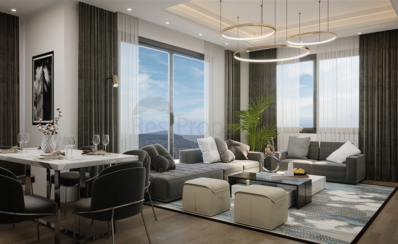 Двухуровневые квартиры в новом комплексе