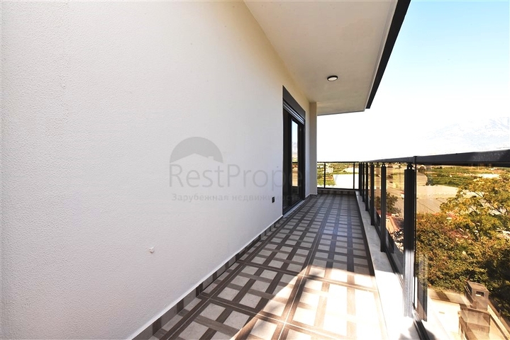 Новый инвестиционный проект с видом на горы в районе Каргыджак