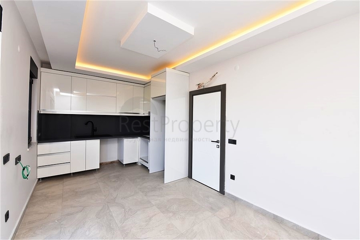 Новый инвестиционный проект с видом на горы в районе Каргыджак