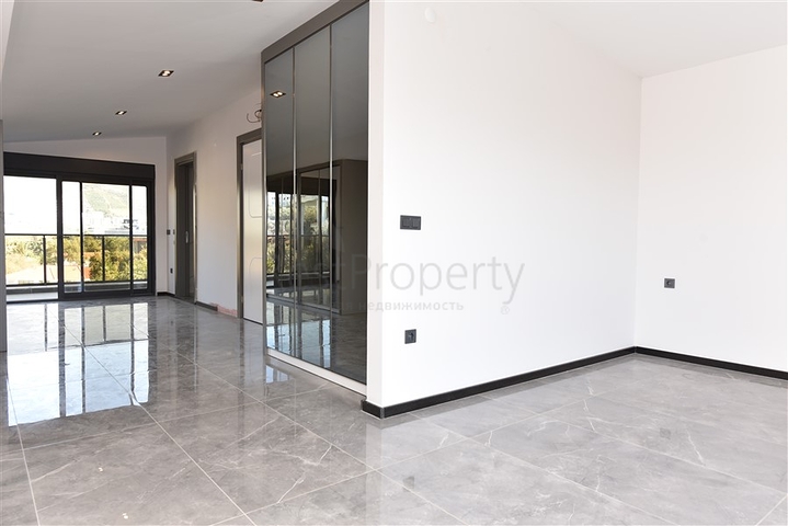 Новый инвестиционный проект с видом на горы в районе Каргыджак