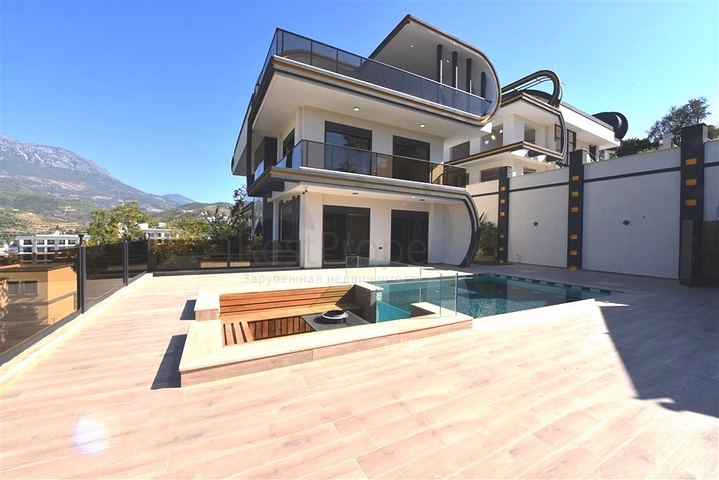 Новый инвестиционный проект с видом на горы в районе Каргыджак