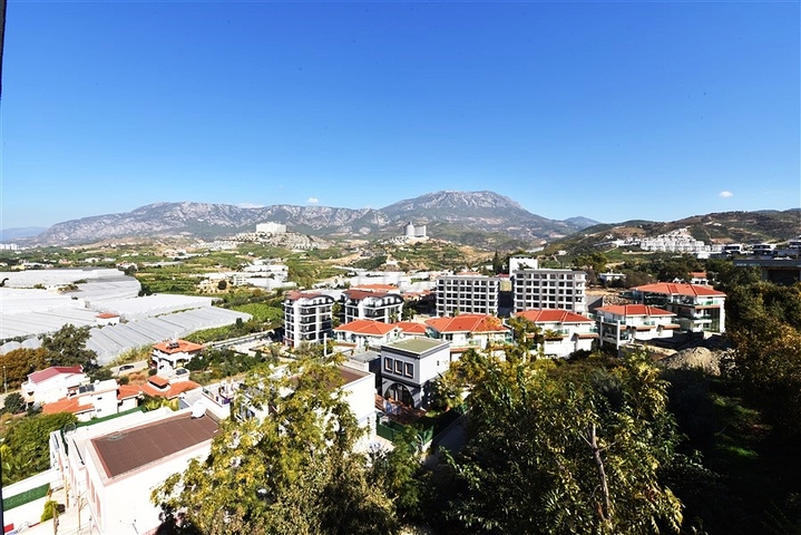 Новый инвестиционный проект с видом на горы в районе Каргыджак