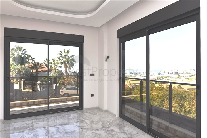 Новый инвестиционный проект с видом на горы в районе Каргыджак