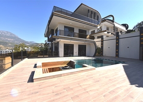 Новый инвестиционный проект с видом на горы в районе Каргыджак