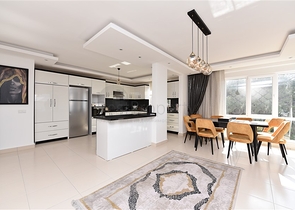 Меблированный пентхаус планировки 4+1