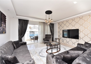 Меблированный пентхаус планировки 4+1