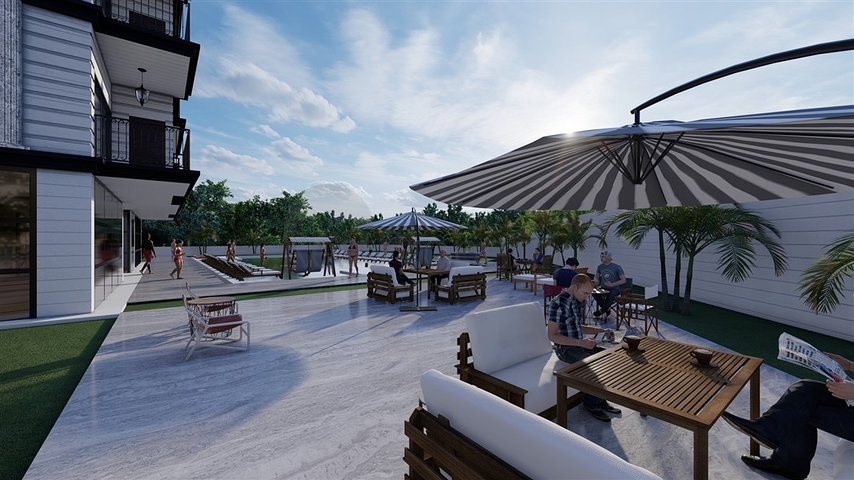 Новый жилой комплекс в районе Авсаллар