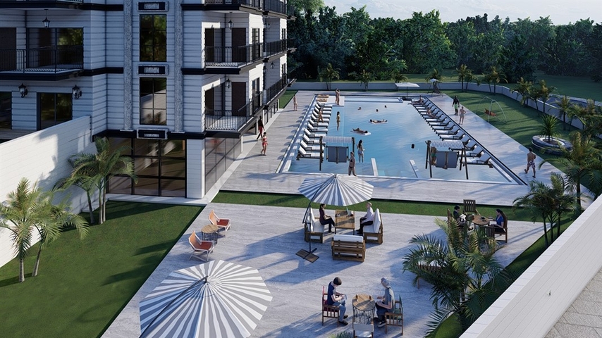 Новый жилой комплекс в районе Авсаллар