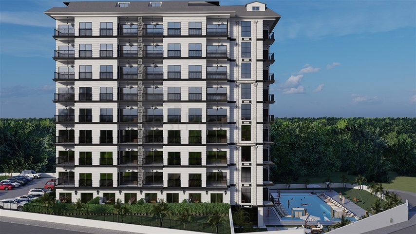 Новый жилой комплекс в районе Авсаллар