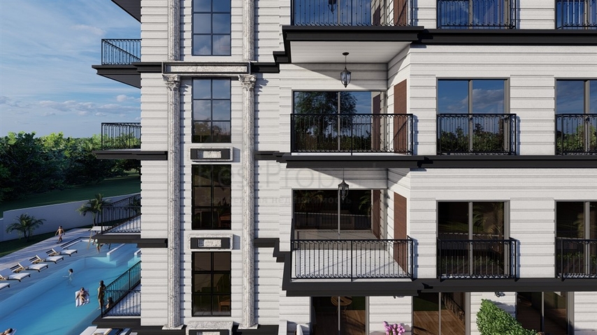 Новый жилой комплекс в районе Авсаллар