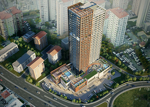 Комфортный элитный коммерческий проект в районе Кадыкёй