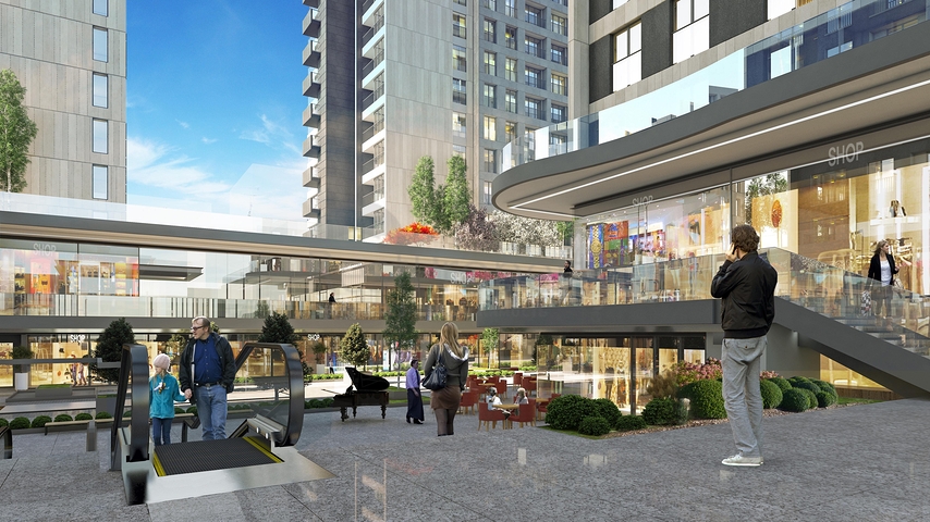 Прекрасный проект с видом на море и Принцевы острова в комфортном районе Малтепе