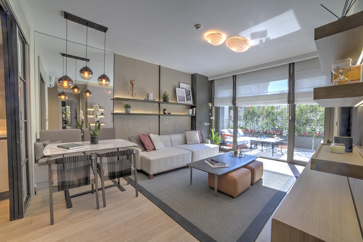 Прекрасный проект с видом на море и Принцевы острова в комфортном районе Малтепе