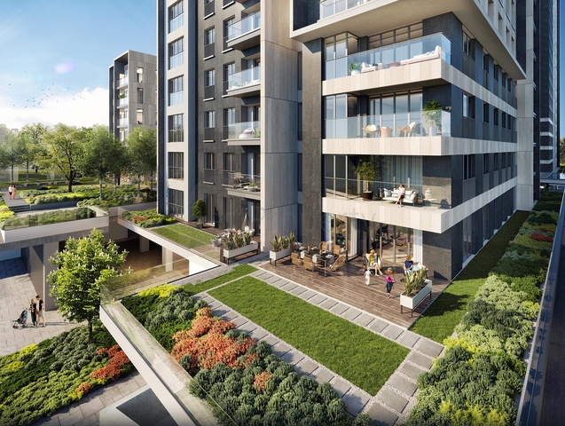 Прекрасный проект с видом на море и Принцевы острова в комфортном районе Малтепе