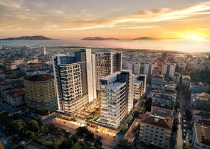 Прекрасный проект с видом на море и Принцевы острова в комфортном районе Малтепе