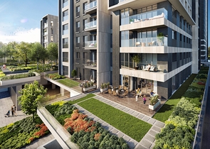 Прекрасный проект с видом на море и Принцевы острова в комфортном районе Малтепе