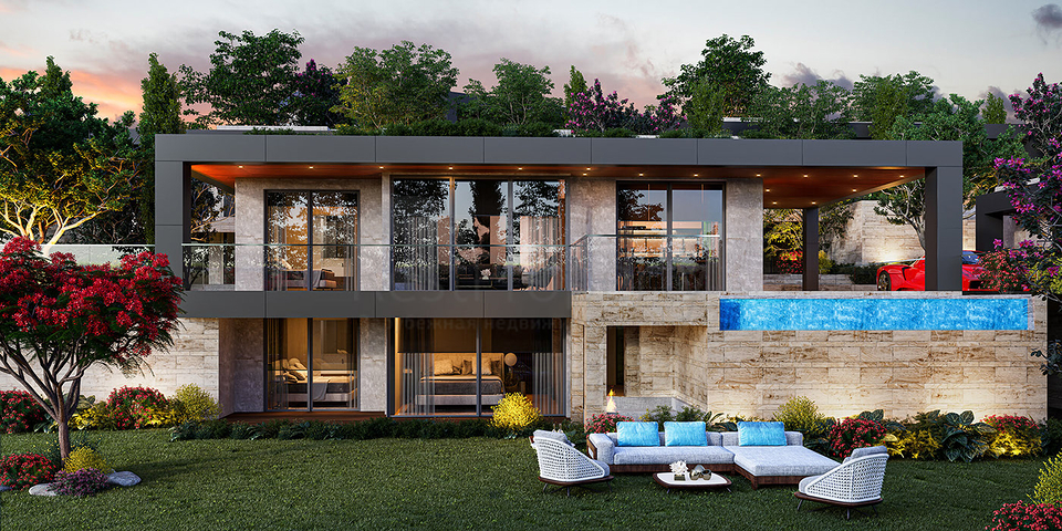 Элитный проект вилл с панорамным видом на Эгейское море!