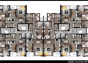 Офф-план проект в районе Унжалы Коньяалты Анталья