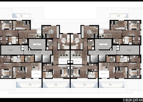 Офф-план проект в районе Унжалы Коньяалты Анталья