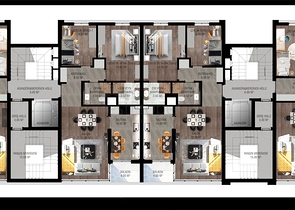 Офф-план проект в районе Унжалы Коньяалты Анталья
