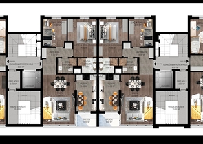 Офф-план проект в районе Унжалы Коньяалты Анталья