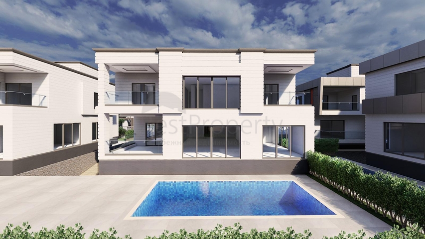 Готовые виллы 3+1 и 5+1 в районе Лара Анталья