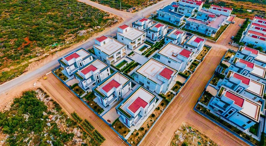 Готовые виллы 3+1 и 5+1 в районе Лара Анталья