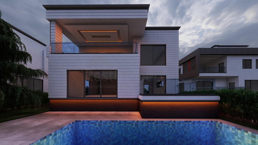 Готовые виллы 3+1 и 5+1 в районе Лара Анталья