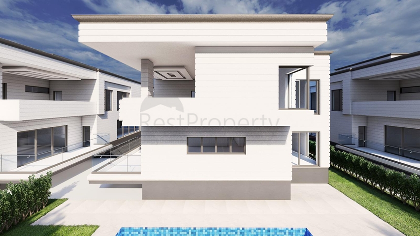 Готовые виллы 3+1 и 5+1 в районе Лара Анталья