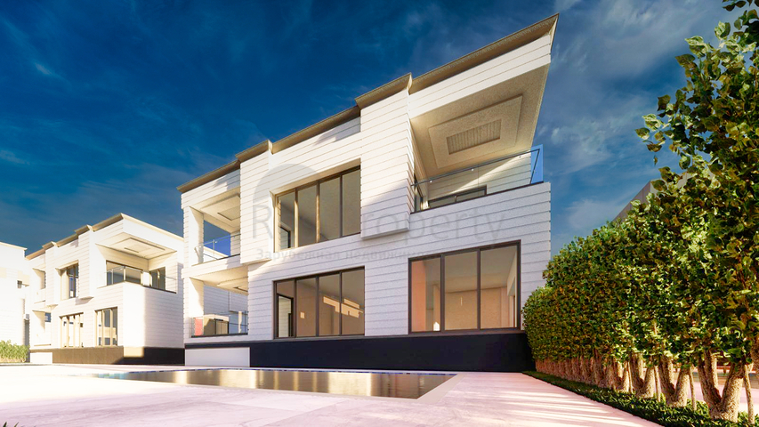 Готовые виллы 3+1 и 5+1 в районе Лара Анталья