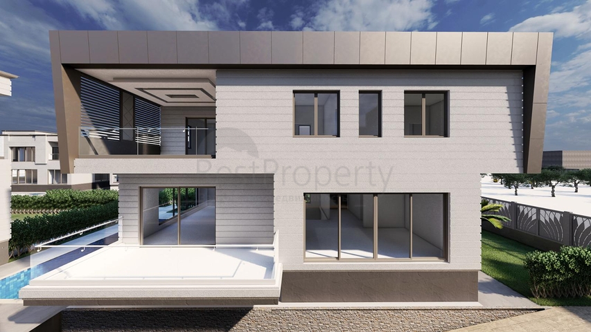 Готовые виллы 3+1 и 5+1 в районе Лара Анталья