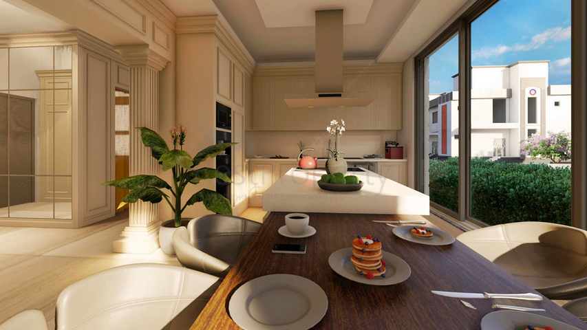 Готовые виллы 3+1 и 5+1 в районе Лара Анталья