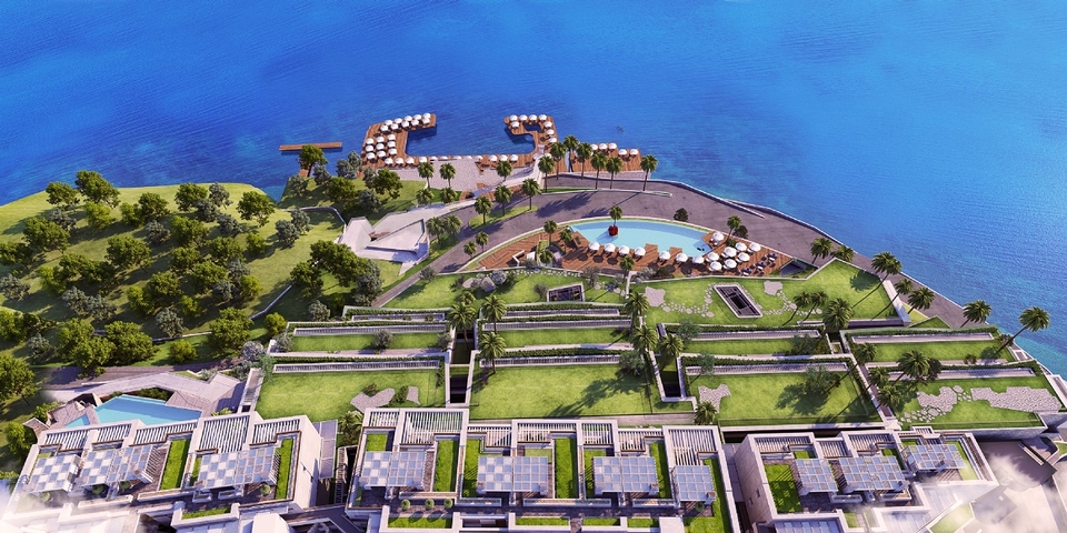 Роскошная резиденция в элитном района Бодрума