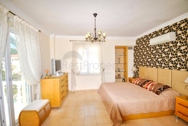 Вилла 4+1 в пешей доступности к морю в Чамьюва