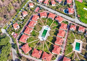 Вилла 4+1 в пешей доступности к морю в Чамьюва