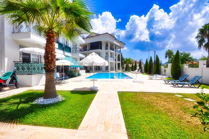 Квартира 1+1 с мебелью в Асланбуджаке Кемере