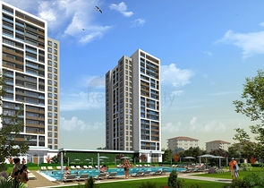 Элитный проект Бейликдюзю с панорамным видом на Мраморное море