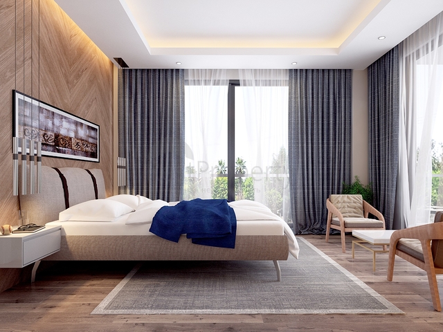 Виллы 4+1 с собственным бассейном в Кадрие Белеке