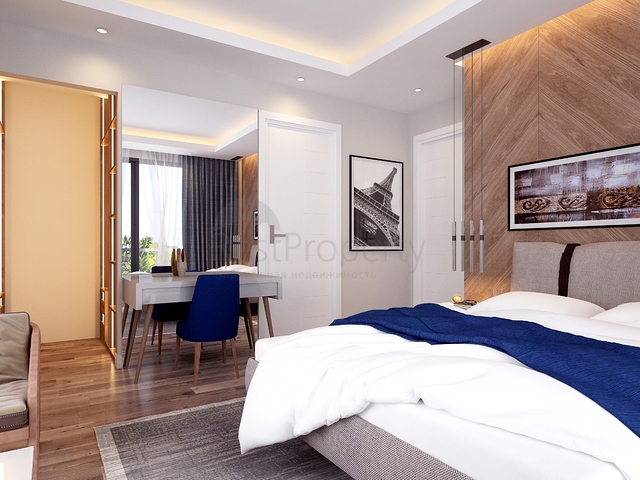 Виллы 4+1 с собственным бассейном в Кадрие Белеке