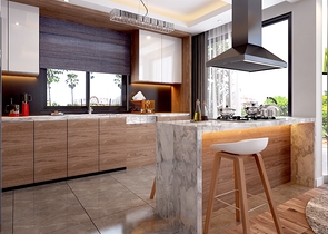 Виллы 4+1 с собственным бассейном в Кадрие Белеке